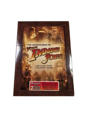 The Adventures of Young Indiana Jones: Volume One NEW SEALED (12-Disc DVD Set)